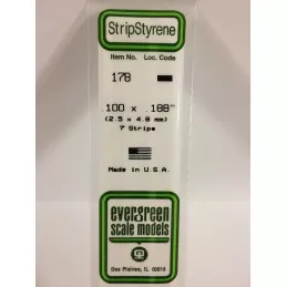 Wand 2.5x4.8x350mm Ref: 178 - Evergreen Evergreen S1370178 - 1