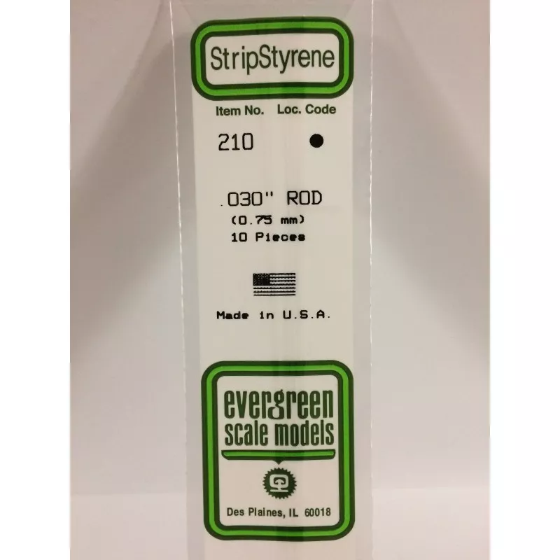 Round 0.75x350mm Ref: 210 - Evergreen Evergreen S1370210 - 1