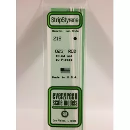 Round 0.64x350mm Ref: 219 - Evergreen Evergreen S1370219 - 1