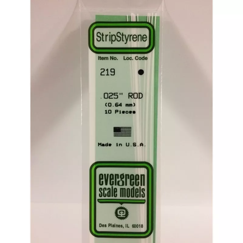 Round 0.64x350mm Ref: 219 - Evergreen Evergreen S1370219 - 1