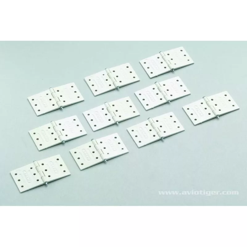 Hinges nylon axle metal large (10) GForce GForce GF-2150-002 - 1