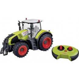Tracteur Claas Axion 870 + remorque autochargeuse 3 essieux 1/16 RTR Siva 50360 - 2