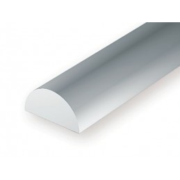 Half round 3.2x350mm Ref: 244 - Evergreen Evergreen S1370244 - 2