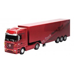 Camion Mercedes Benz Actros + semi rouge 1/32 Siva SV-50080 - 2