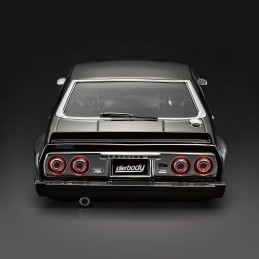 Body Nissan Skyline 2000 Turbo GT - Are black 1/10 195 mm Killerbody Killerbody KB48675 - 4