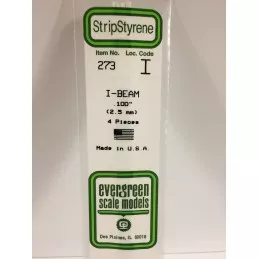 Profile I 2.5x350mm Ref: 273 - Evergreen Evergreen S1370273 - 1