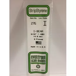 Profile I 4.8x350mm Ref: 276 - Evergreen Evergreen S1370276 - 1