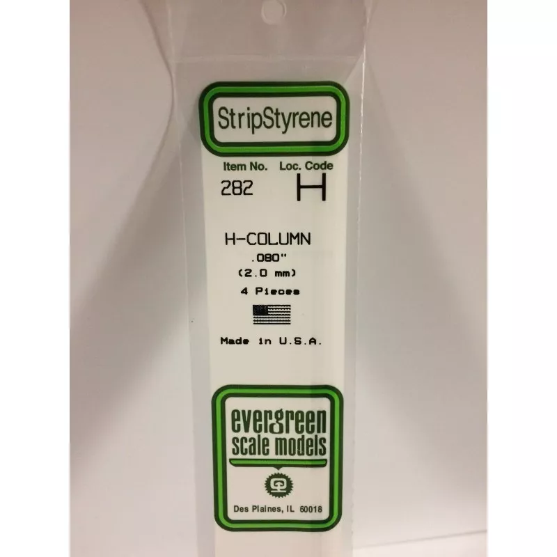 Profile: 2.0x350mm Ref: 282 - Evergreen Evergreen S1370282 - 1