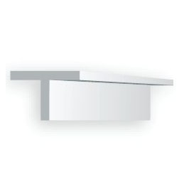 Profilé T 6.5x350mm Ref : 768 - Evergreen Evergreen S1370768 - 2