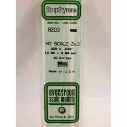 Wand HO 0.6x0.8x350mm Ref: 8203 - Evergreen Evergreen S1378203 - 1