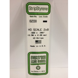Wand HO 0.6x2.3x350mm Ref: 8208 - Evergreen Evergreen S1378208 - 1