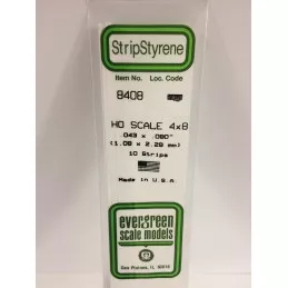 Wand HO 1.1x2.3x350mm Ref: 8408 - Evergreen Evergreen S1378408 - 1