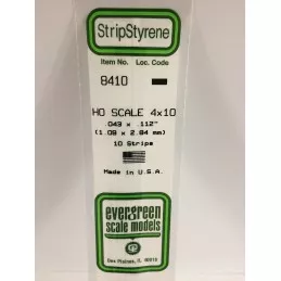 Wand HO 1.1x2.8x350mm Ref: 8410 - Evergreen Evergreen S1378410 - 1