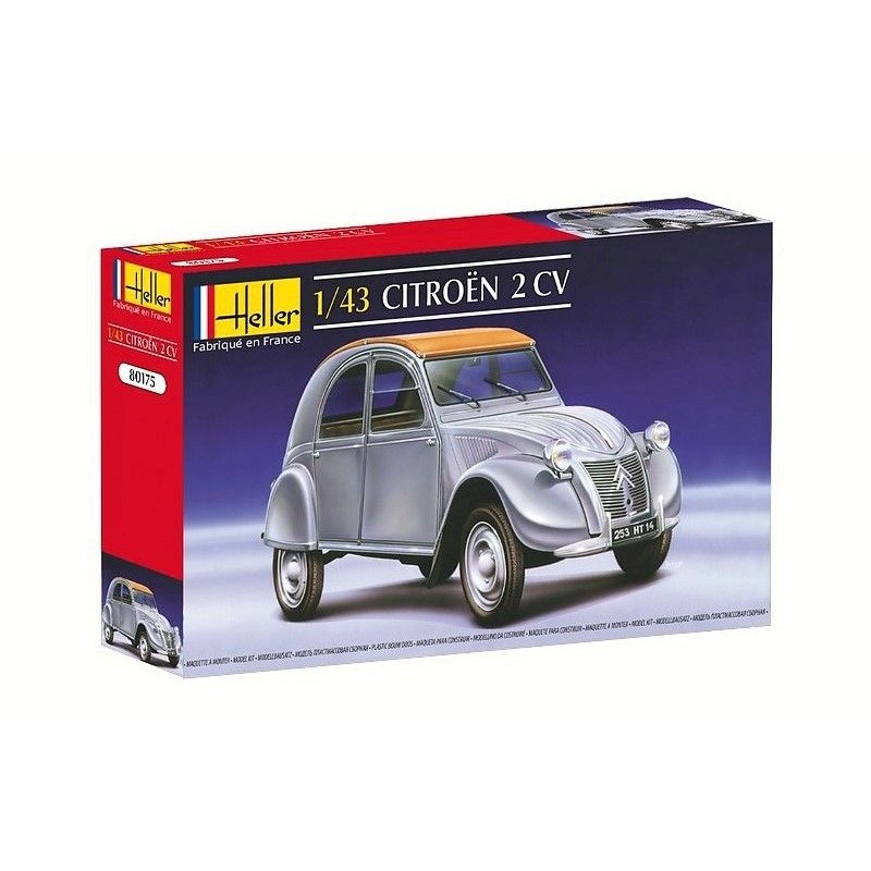 Citroën 2CV classic Heller 1/43 Heller 80175 - 1