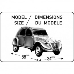 Citroën 2CV classic Heller 1/43 Heller 80175 - 2