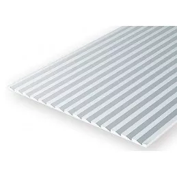 Ribbed plate cladding in staircase 1.0x2.1x150x300mm Ref: 4083 - Evergreen Evergreen S1374083 - 2