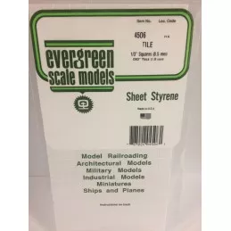 Grid plate 1.0x8.5x150x300mm Ref: 4506 - Evergreen Evergreen S1374506 - 1
