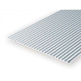 Plate type metal corrugated 1.0x0.75x150x300mm Ref: 4525 - Evergreen Evergreen S1374525 - 2