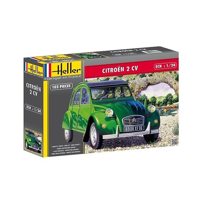 Citroën 2 CV 1/24 Heller Heller HEL-80765 - 1