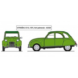 Citroën 2 CV 1/24 Heller Heller HEL-80765 - 2
