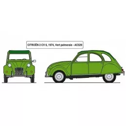 Citroën 2 CV 1/24 Heller Heller HEL-80765 - 2