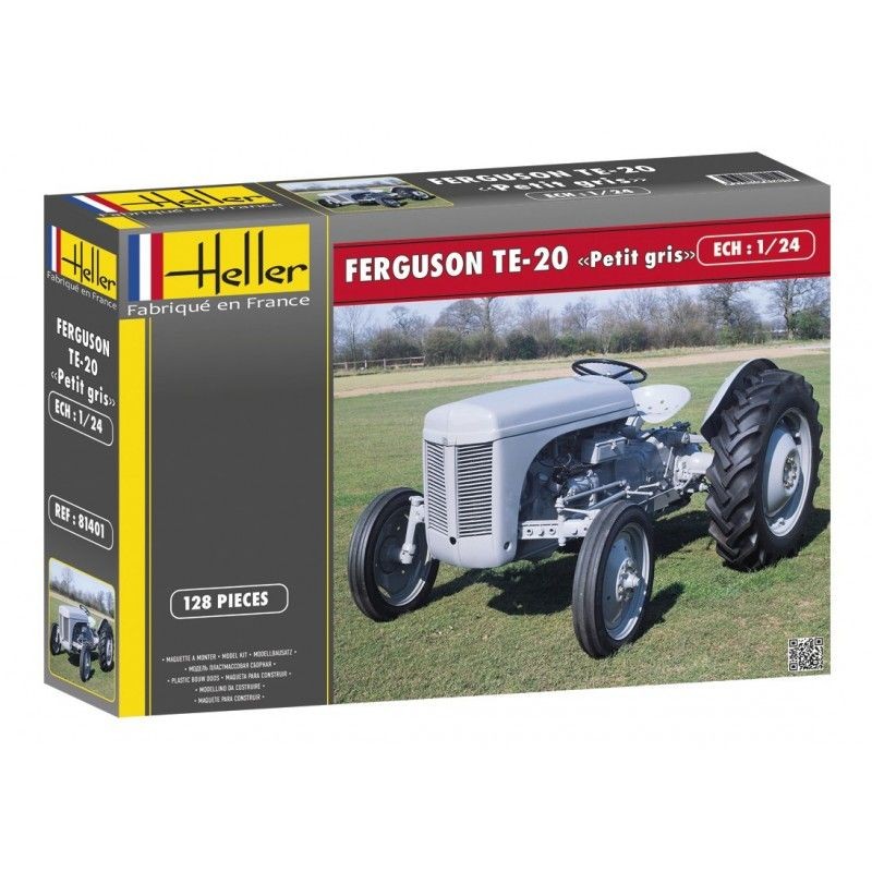 Tracteur Ferguson "PETIT GRIS" 1/24 Heller Heller HEL-81401 - 1
