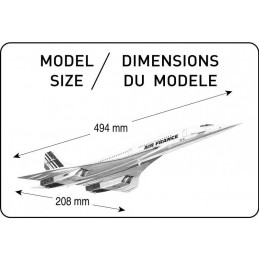 Concorde Air France 1/125 Heller Heller 80445 - 2