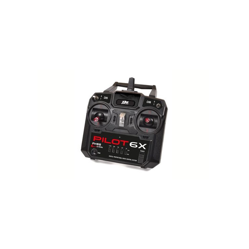 Radio Pilot 6 X 2.4 GHz 6Ch mode 1 T2M T2M T3424 - 1