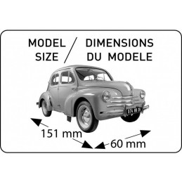Renault 4 CV 1/24 Heller + colle et peintures Heller HEL-56762 - 3