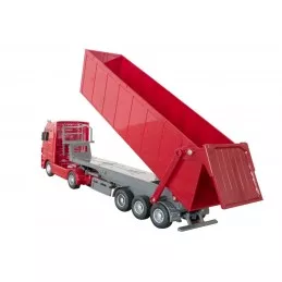 Camion Mercedes Benz Actros + semi benne rouge 1/32 Siva SV-50081 - 3