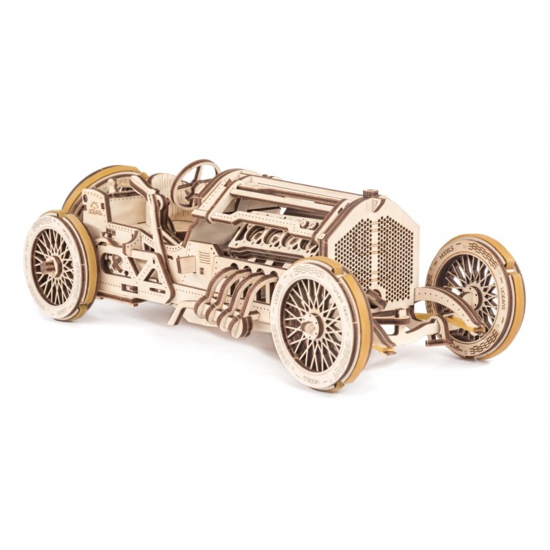 Voiture U-9 « Grand Prix » Puzzle 3D bois UGEARS UGEARS UG-70044 - 1
