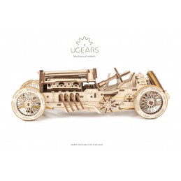Car U - 9 "Grand Prix" Puzzle 3D wood UGEARS UGEARS UG-70044 - 2