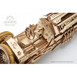 Voiture U-9 « Grand Prix » Puzzle 3D bois UGEARS UGEARS UG-70044 - 3