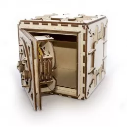 Coffre Fort Safe Puzzle 3D bois UGEARS UGEARS UG-70011 - 1