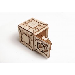 Coffre Fort Safe Puzzle 3D bois UGEARS UGEARS UG-70011 - 4