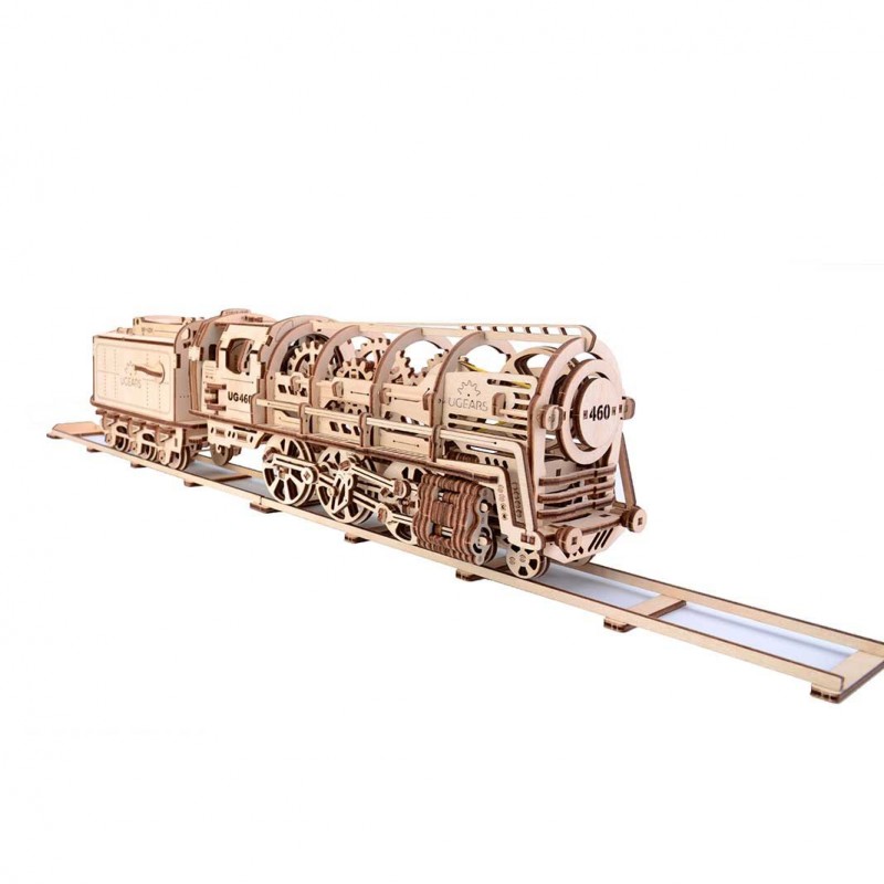 Locomotive Puzzle 3D wood UGEARS UGEARS UG-70012 - 1