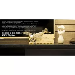 Fokker E 1/23 laser cutting wood, static model DW Hobby DW Hobby - Dancing Wings Hobby VX08 - 5