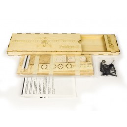 Fokker E 1/23 laser cutting wood, static model DW Hobby DW Hobby - Dancing Wings Hobby VX08 - 11