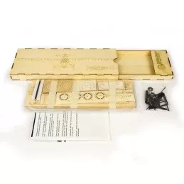 Fokker E 1/23 laser cutting wood, static model DW Hobby DW Hobby - Dancing Wings Hobby VX08 - 11