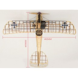 Albatros D.III 1/15 découpe laser bois, modèle statique DW Hobby DW Hobby - Dancing Wings Hobby VS03 - 4