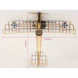 Albatros D.III 1/15 laser cutting wood, static model DW Hobby DW Hobby - Dancing Wings Hobby VS03 - 4