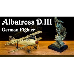 Albatros D.III 1/15 découpe laser bois, modèle statique DW Hobby DW Hobby - Dancing Wings Hobby VS03 - 5
