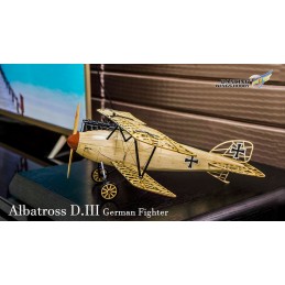 Albatros D.III 1/15 découpe laser bois, modèle statique DW Hobby DW Hobby - Dancing Wings Hobby VS03 - 7