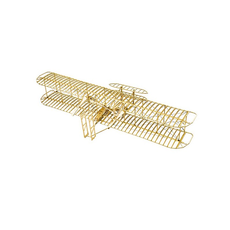 Wright Flyer-I 1/18 découpe laser bois, modèle statique DW Hobby DW Hobby - Dancing Wings Hobby VC01 - 1