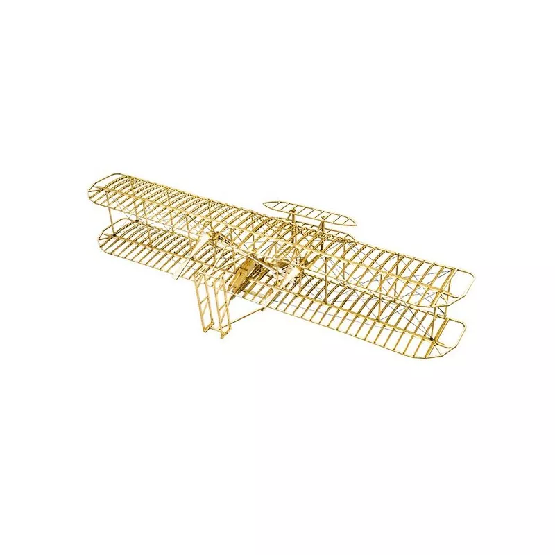 Wright Flyer-I 1/18 découpe laser bois, modèle statique DW Hobby DW Hobby - Dancing Wings Hobby VC01 - 1