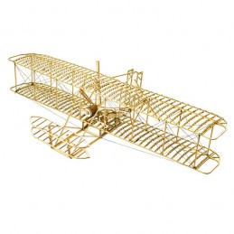 Wright Flyer - I 1/13 laser cutting wood, static model DW Hobby DW Hobby - Dancing Wings Hobby VC01 - 2