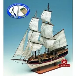Union 1/100 bateau bois + outils, peinture Constructo Constructo 80616 - 1