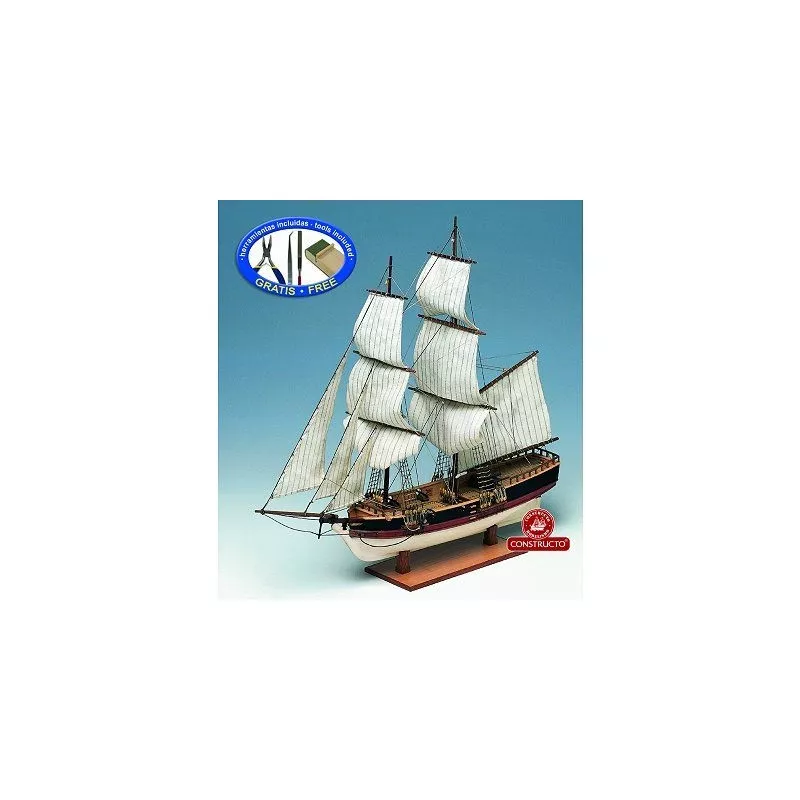 Union 1/100 boat drink + tools, paint Constructo Constructo 80616 - 1