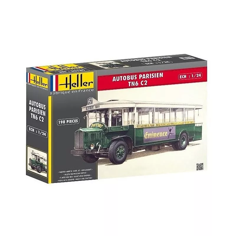 Autobus Parisien TN6 C2 1/24 Heller Heller 80789 - 1
