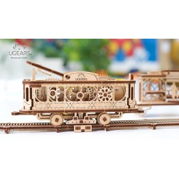 Line Tram Puzzle 3D wood UGEARS UGEARS UG-70028 - 6